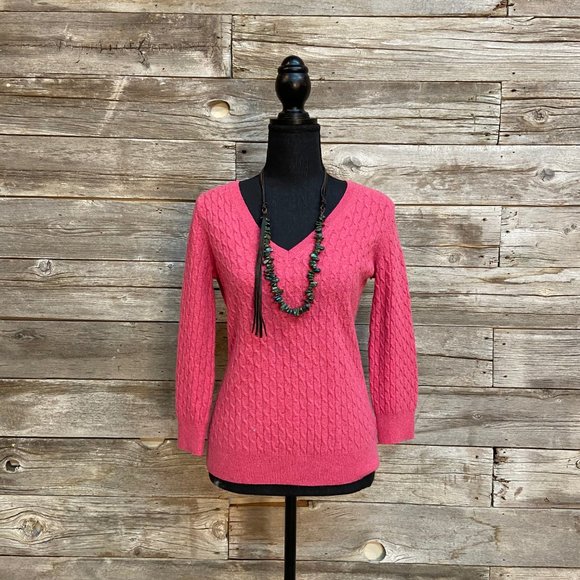 🌺Bright Pink Banana Republic Sweater🌺 - Picture 3 of 7